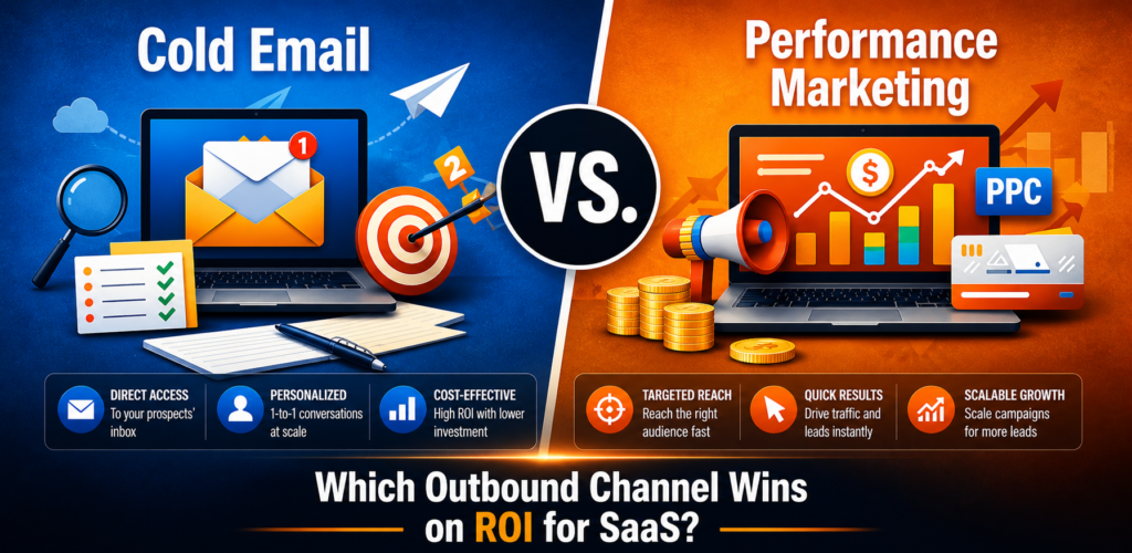 Cold Email vs. Performance Marketing Which Outbound Channel Wins on ROI for SaaS