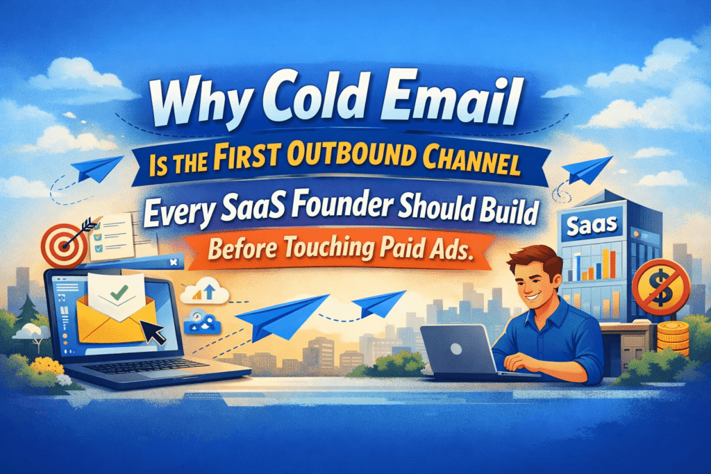 Why Cold Email Is the First Outbound Channel Every SaaS Founder Should Build Before Touching Paid Ads